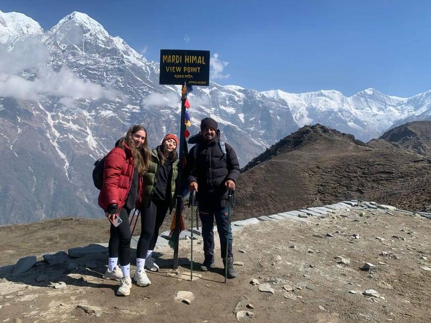 9-Day Mardi Himal Trek with Scenic Nepal City Tour