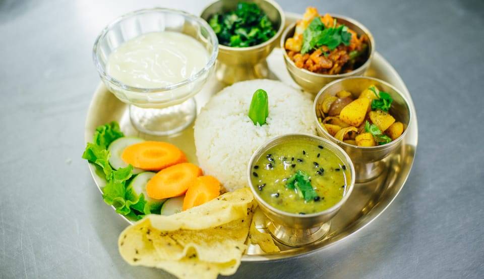 Nepali Traditional Food: Dal Bhat & Tarkari Tasting Tour