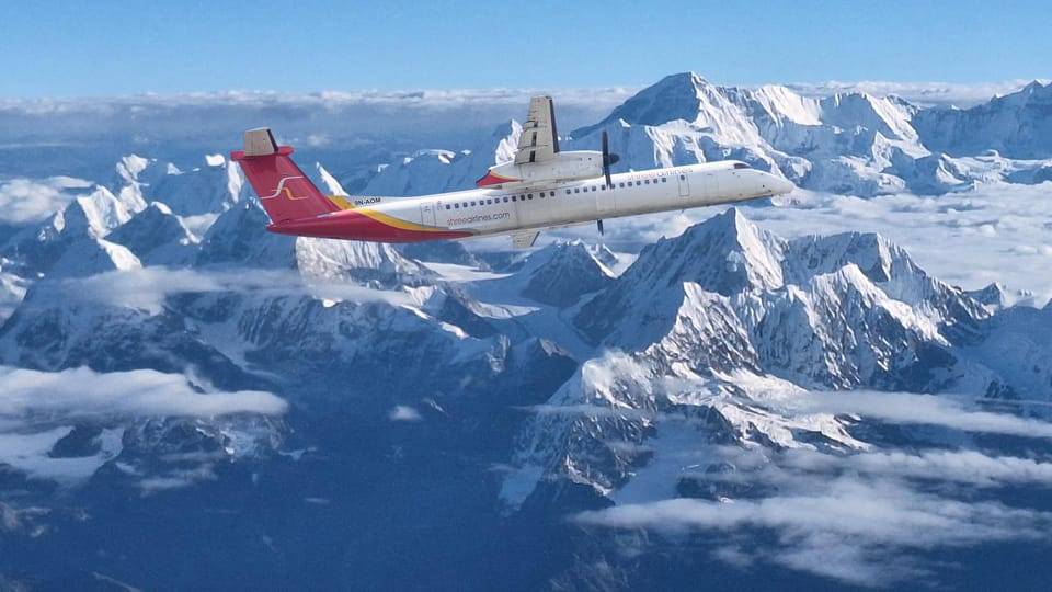 Kathmandu: Everest Scenic Tour by Plane & City Tour- Combo