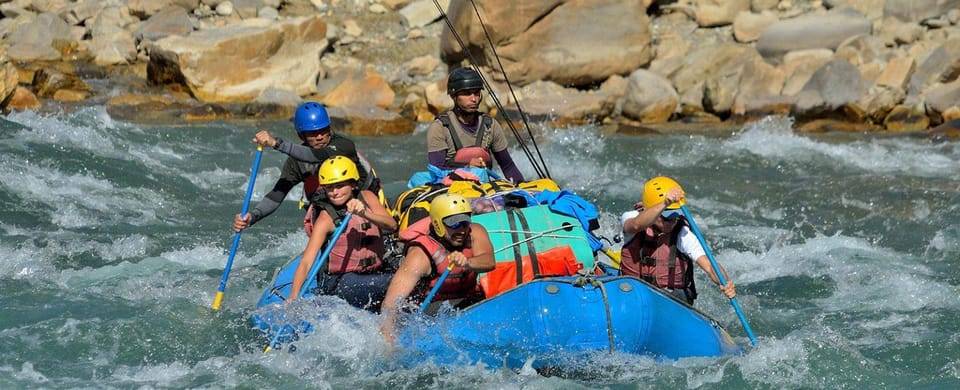 Kathmandu : Trishuli River Rafting & Camping Trip