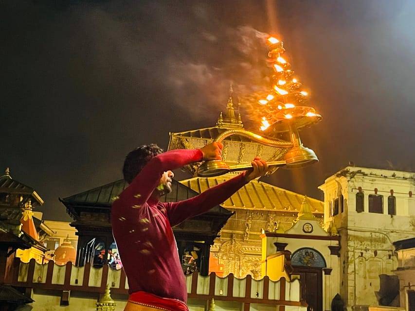 Kathmandu: Pashupatinath Temple Evening Aarati Tour (Daily)