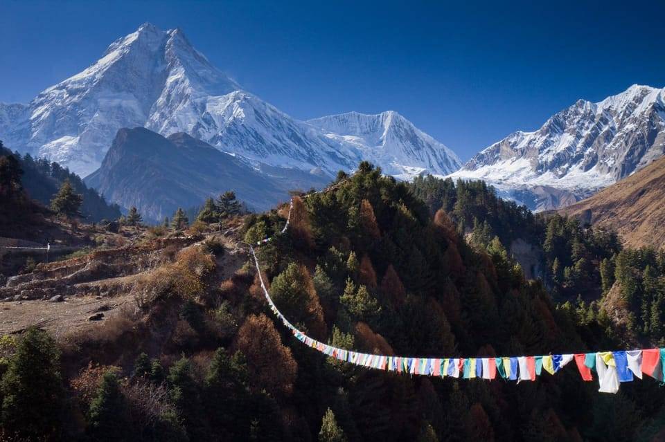 Nepal: Manaslu Circuit Trek with Guide and Permits