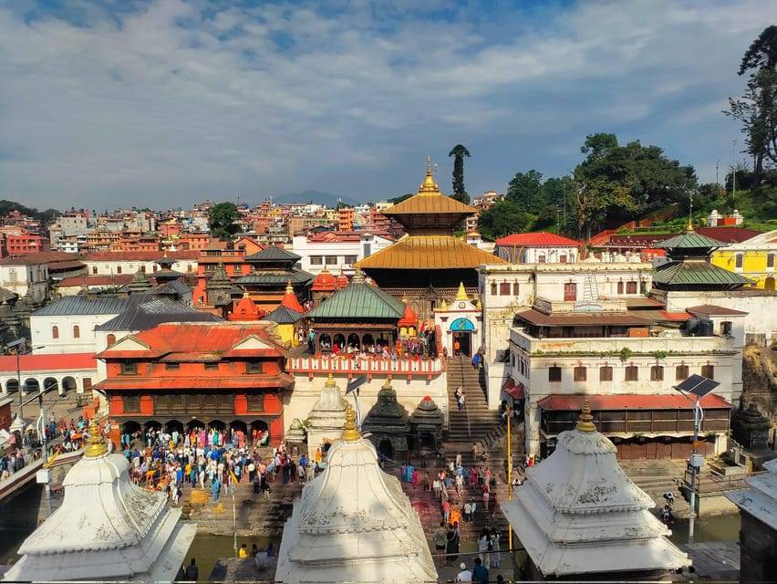 Kathmandu: Twilight Walk,CREMATION & Arati Tour at Pashupati