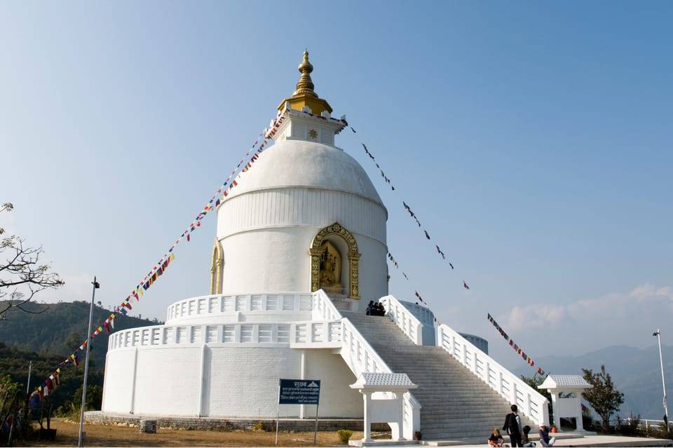 Pokhara: Peace Stupa Guided Hike with Boat Ride