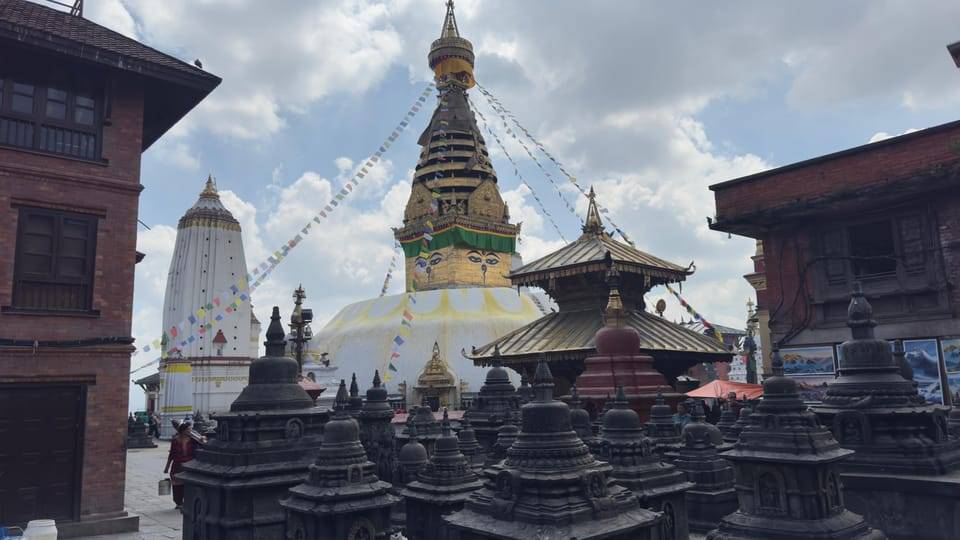 Kathmandu: Monkey Temple, Cable Car, & Paragliding Tour