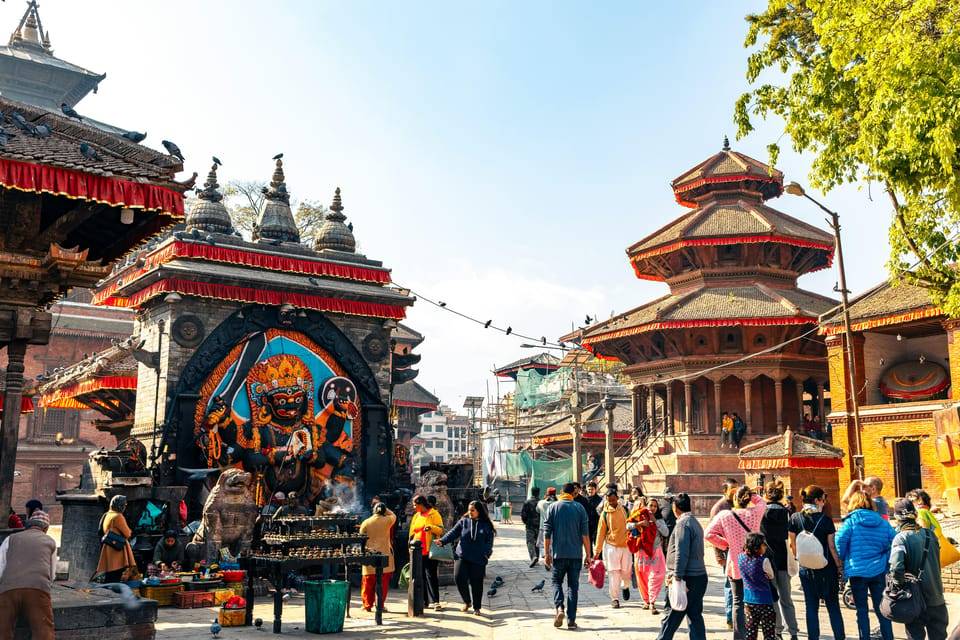 Kathmandu: Guided City Tour with Nagarkot & Village Walk