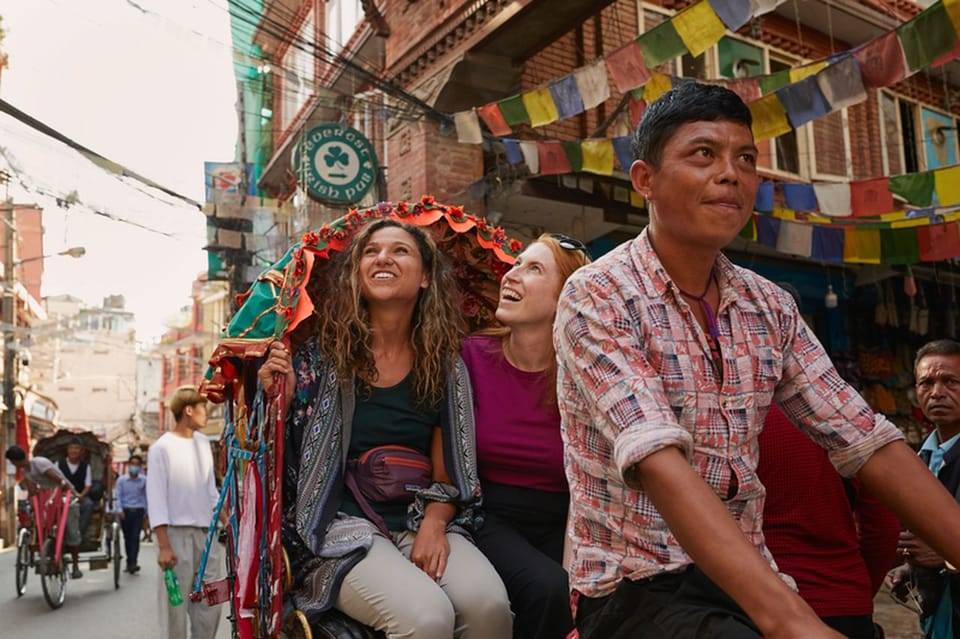 Kathmandu at Sunset: Explore the City on Rickshaw