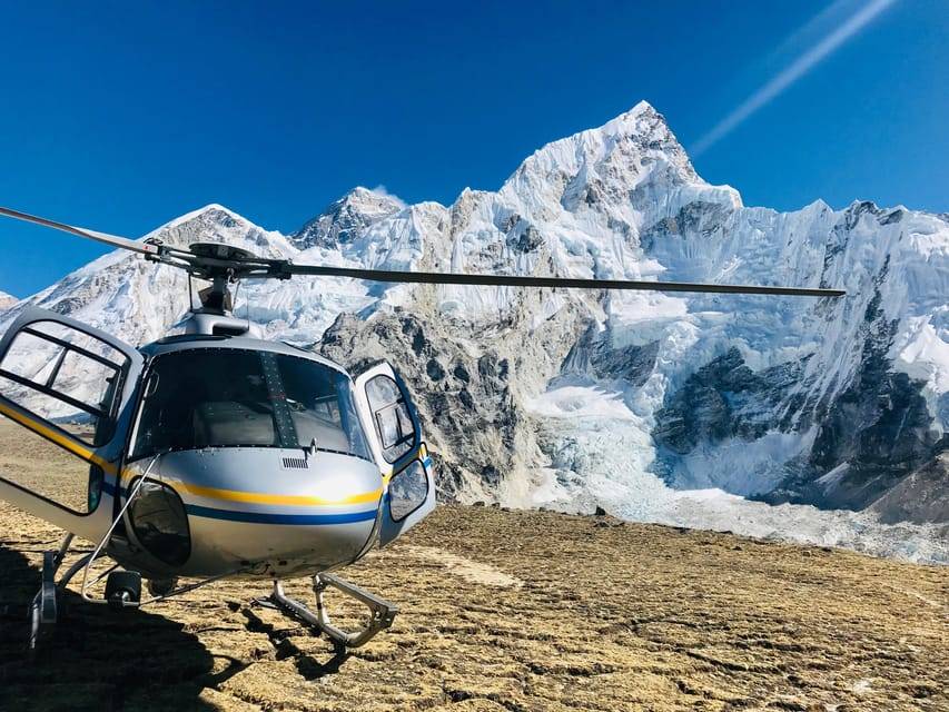 Everest Base Camp Helicopter Tour with Kalapatthar Landing.