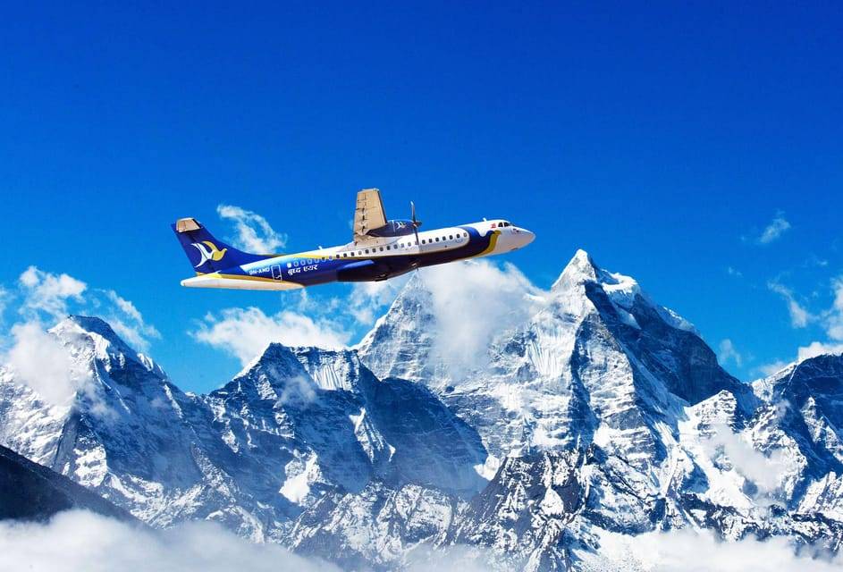 From Kathmandu: Everest Flight with Window Seat and Transfer