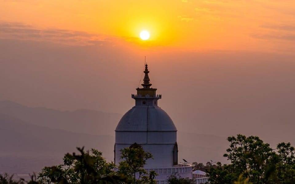 Pokhara: Peace Pagoda Sunset, Annapurna Mountain Views Tour