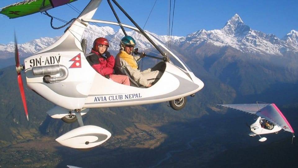 Adventures in the Sky: Ultra Light Flying Over Pokhara