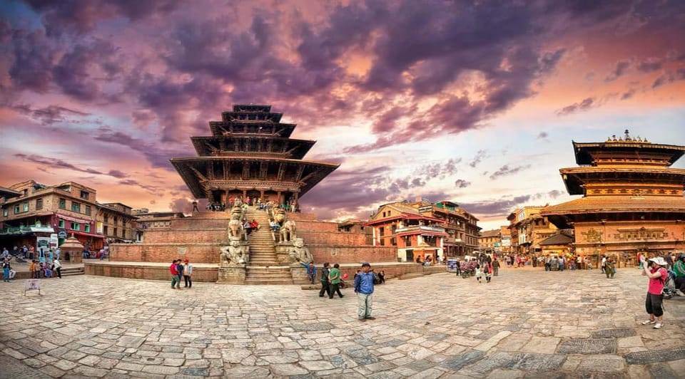 Bhaktapur Durbar Square and Boudhanath Stupa
