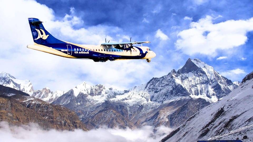 Kathmandu: Scenic Everest Region Mountain Flight