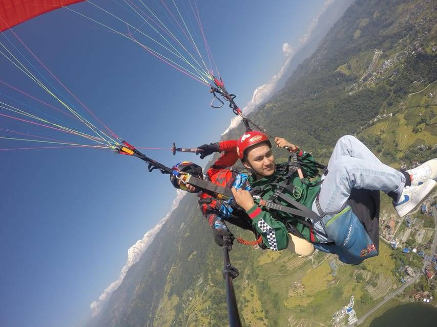 Pokhara: Paragliding, Bungy Jump and Zipline Combo Adventure