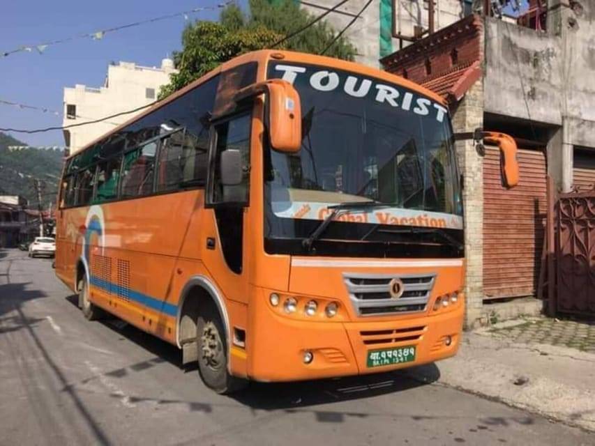 Deluxe Shared Tourist Bus with Lunch Included (KTM-PKR-KTM)