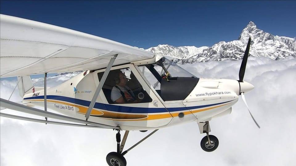 Pokhara Ultralight: AIR TREKK of the Himalayas (90 minutes)