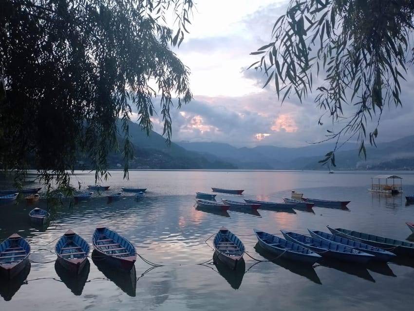 Day Hiking Sarangkot to World Peace Stupa from Lakeside