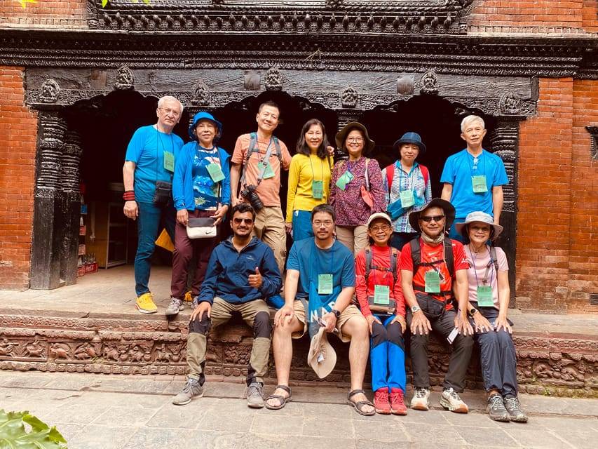 Kathmandu: Buddhist Sites Sightseeing With Food By Bike