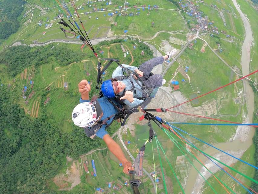 Pokhara: Paragliding Experience with Hotel Transfers