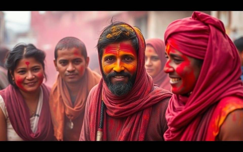 Kathmandu: Holi 2025 Tour with Colorful Street Parties