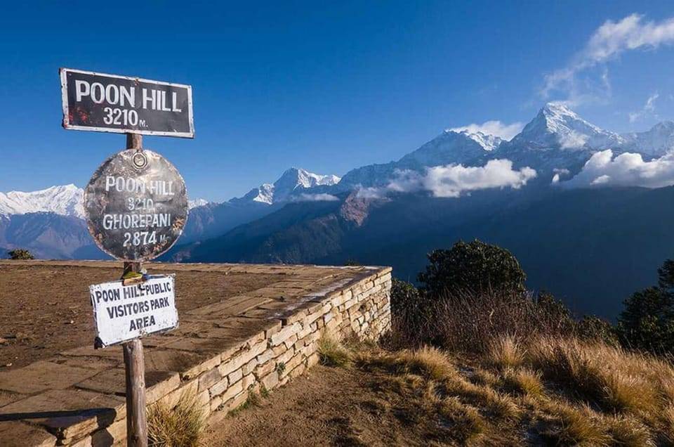 Pokhara: 2 days guided Poon Hill Trek