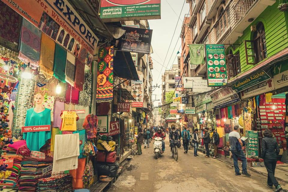 Kathmandu : Thamel Rickshaw Tour with Durbar Square