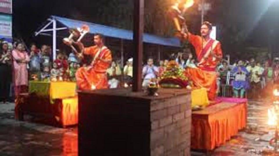Pokhara: Tal Barahi Temple Evening Aarati Ceremony