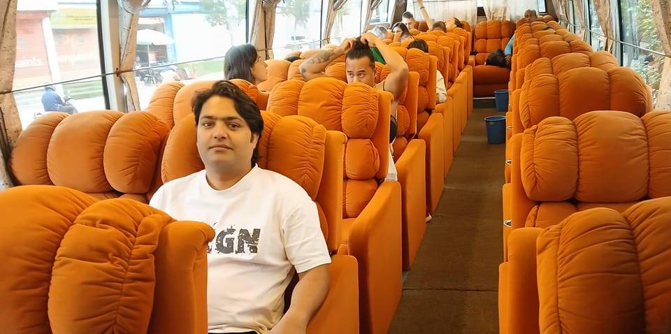 Pokhara To Kathmandu Tourist Bus (VIP Luxury Sofa Seater)
