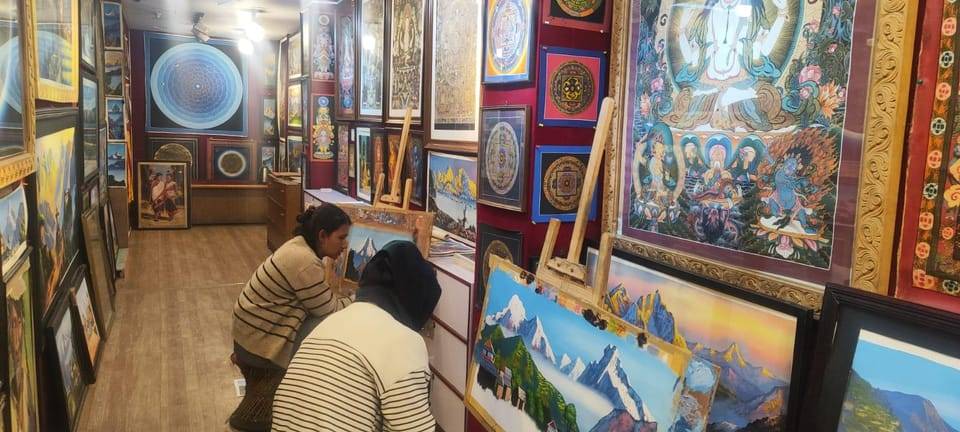 Kathmandu: Thangka Painting Workshop with Guide
