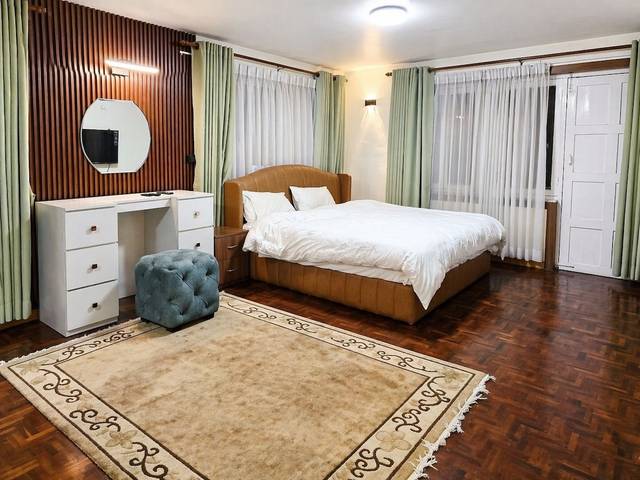 Double Bed at Fu Shang Villa Basundhara, Kathmandu