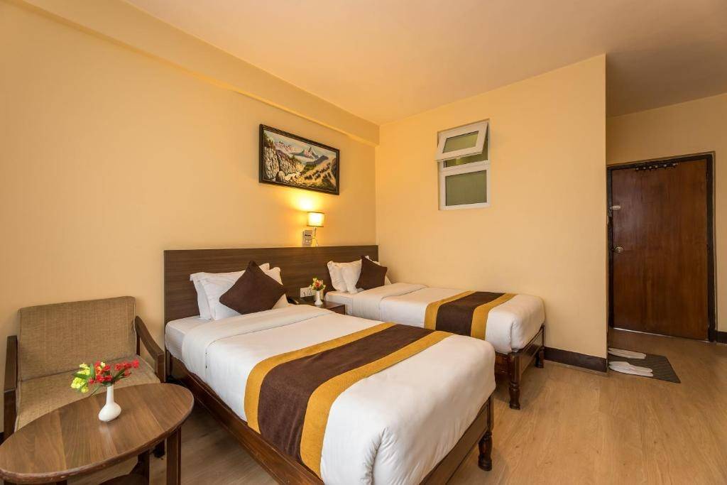Twin room with balcony