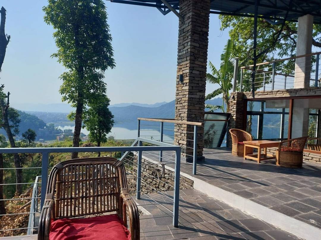 Cave Room 2 Deluxe Twin Village View — photo