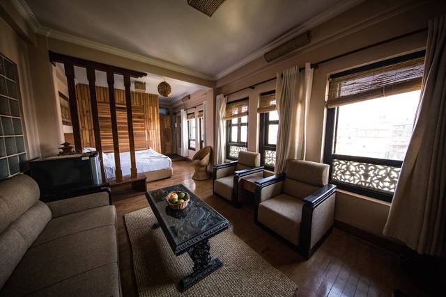 Spacious Room w/ private wc and beautiful view