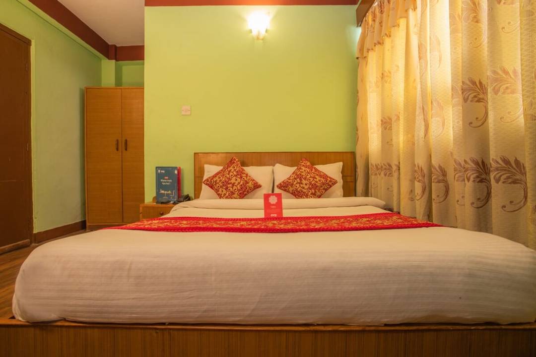 A quite private room in Thamel