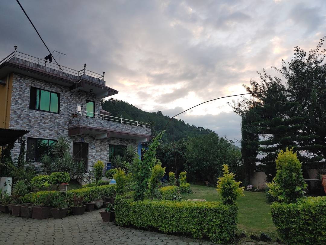 Beautiful house and garden