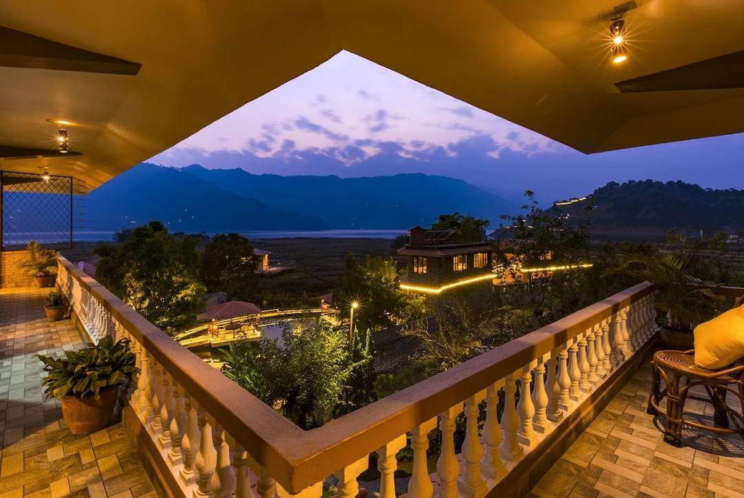 Twin bed Private Room in Pokhara — photo
