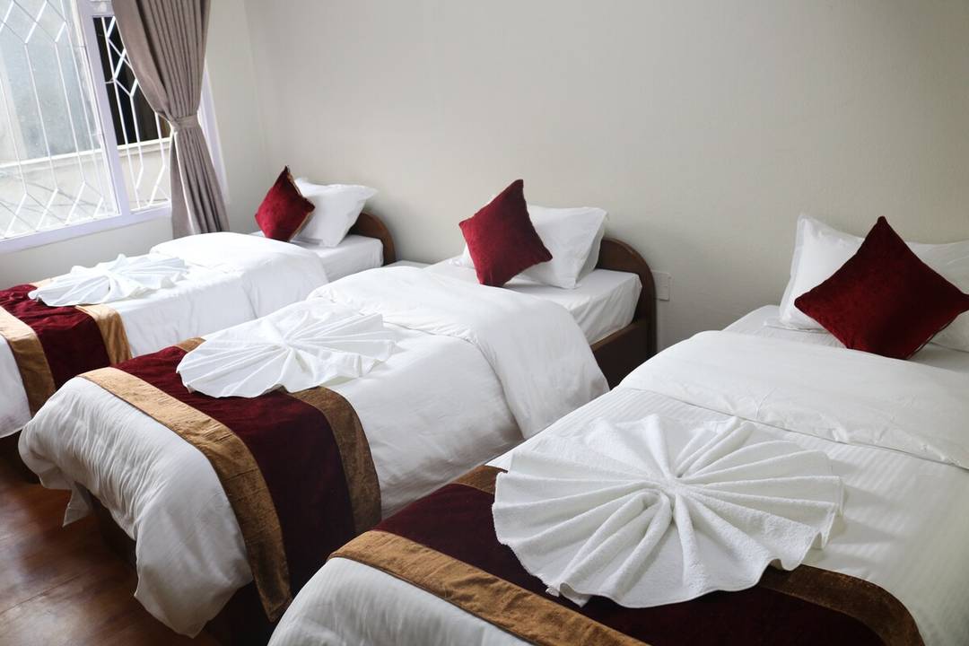 Triple room with Bathroom at Kathmandu Thamel — photo
