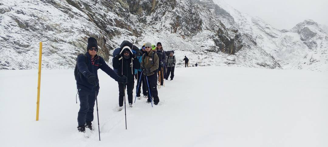 trekkaing and climbing guide — photo
