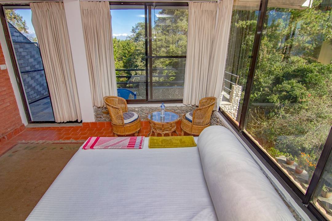 Nature Inspired Room at Nagarkot, Peaceful Cottage — photo