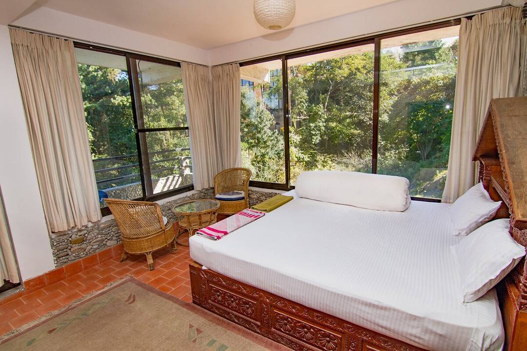 Nature Inspired Room at Nagarkot, Peaceful Cottage — photo