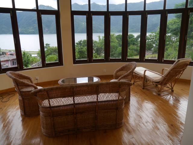 The Sky Suite above and behind Calm Restaurant
