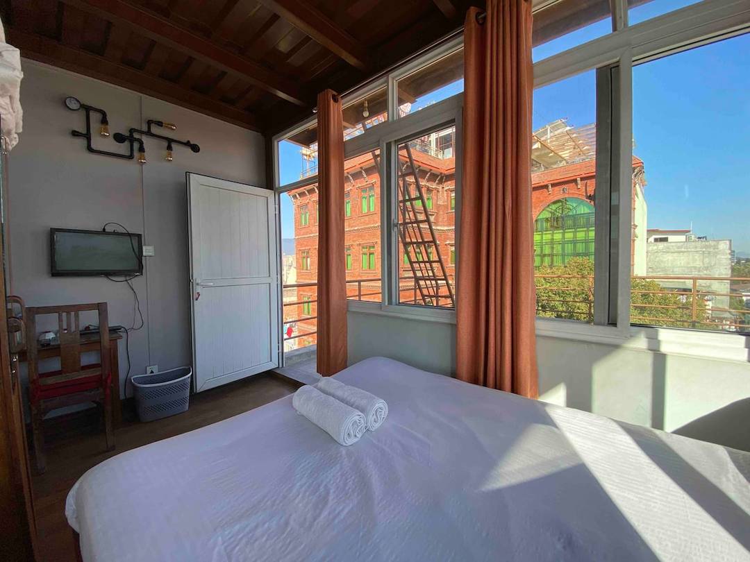 Amazing room with patio & awesome views in Thamel — photo