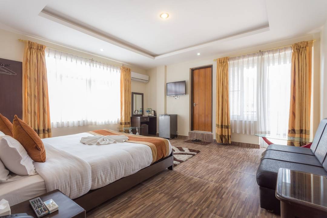 Deluxe room with mountain view — photo