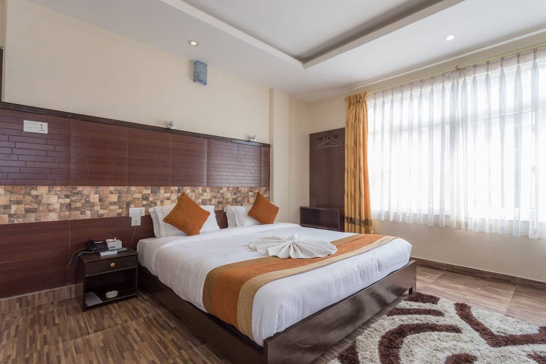 Deluxe room with mountain view — photo