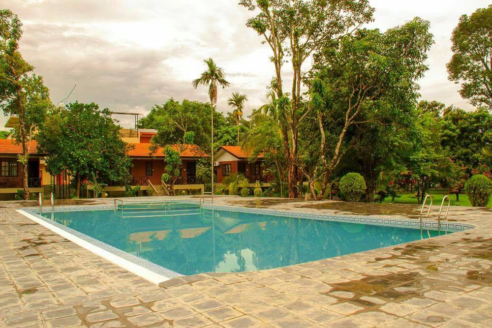 A resort in Nepal with pool — photo