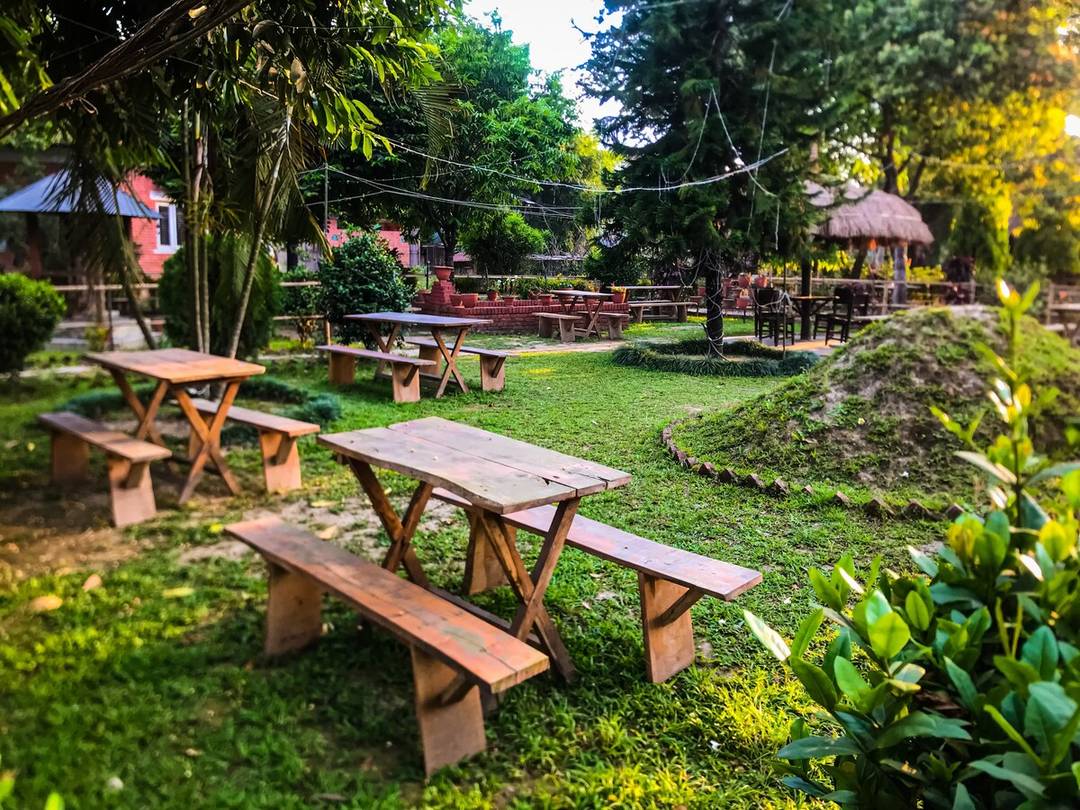 Rustic Bamboo Haven-Tharu Garden — photo