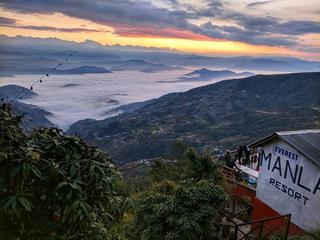 Everest view mountain resort nagarkot — photo