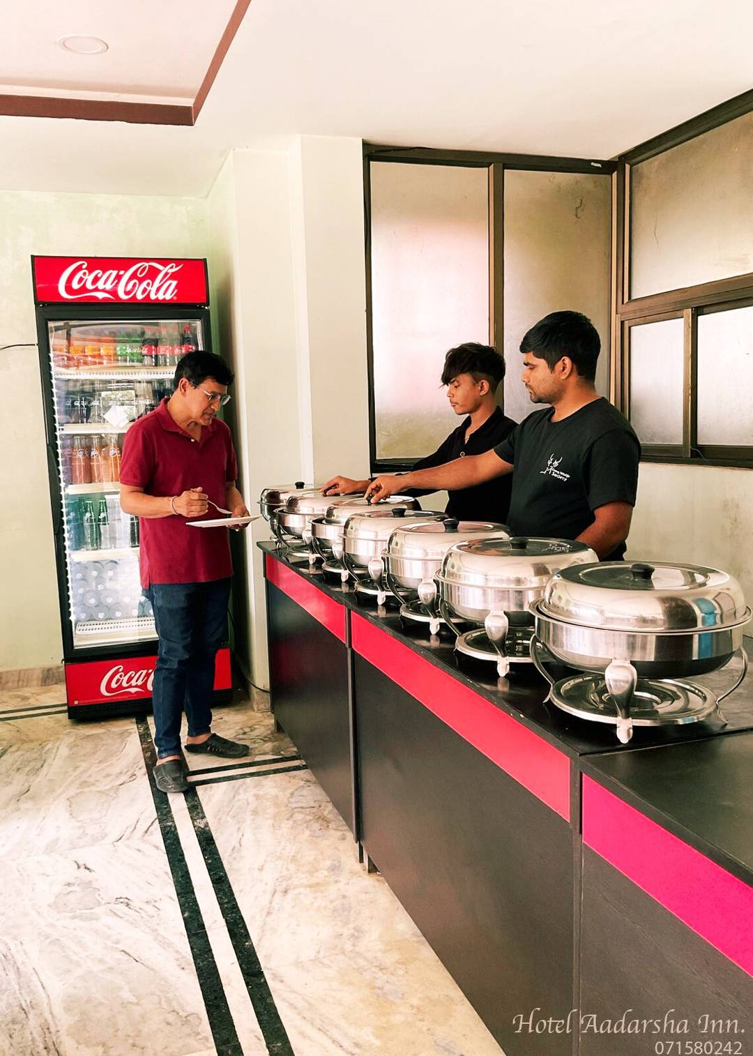 Hotel Aadarsha Inn. Resturant — photo