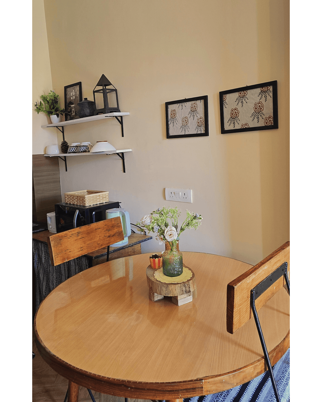 Chalet Style Studio BHK | City View Balcony & A/C