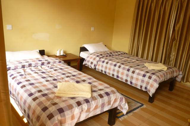 Double Bed (twin bed) Room.